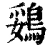 鵎(清·印刷字体·康熙字典)