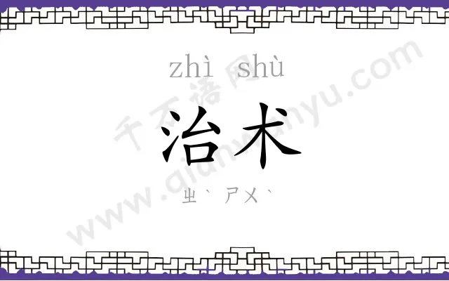 治术