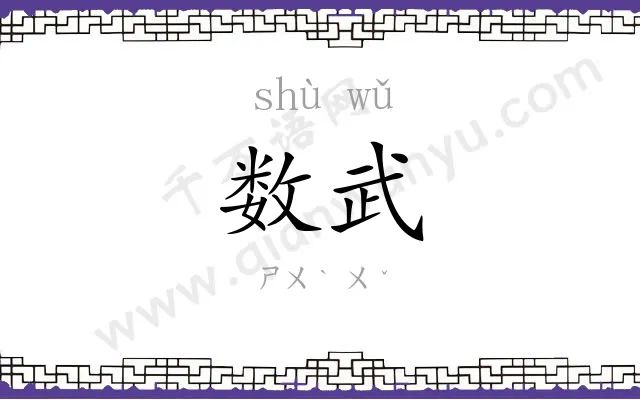 数武