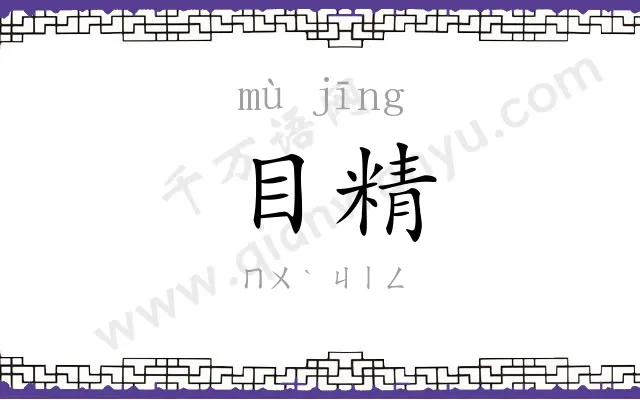 目精