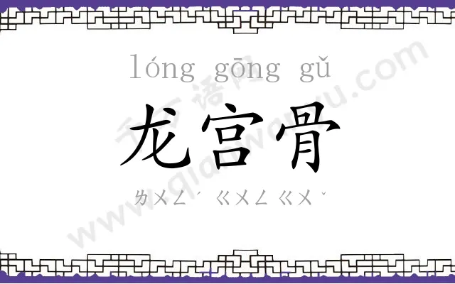 龙宫骨