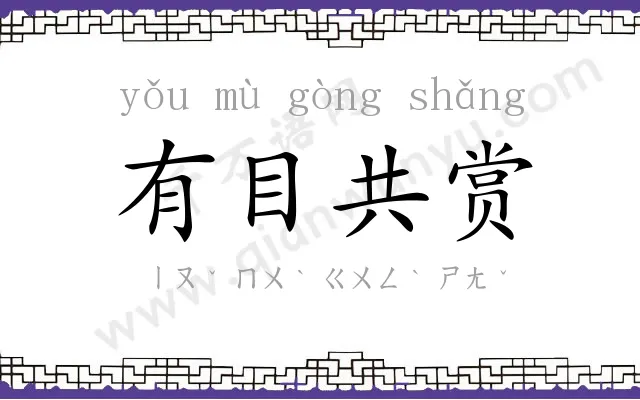 有目共赏