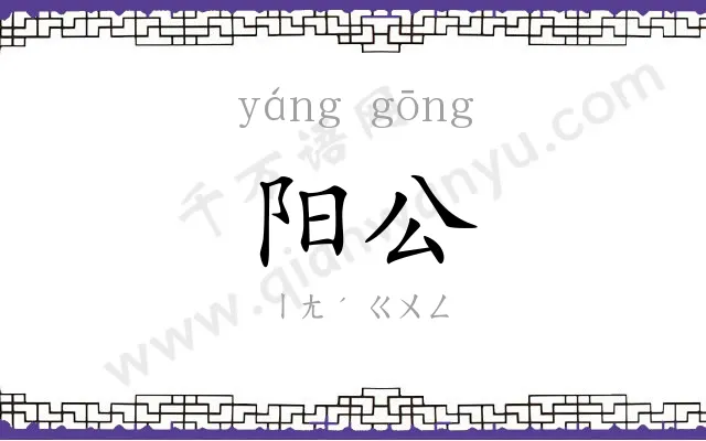 阳公