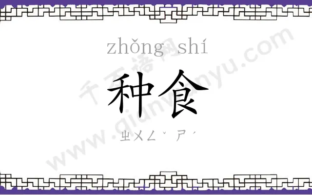 种食