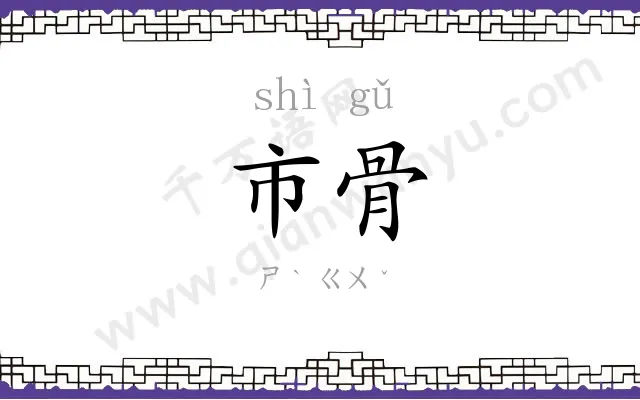 市骨