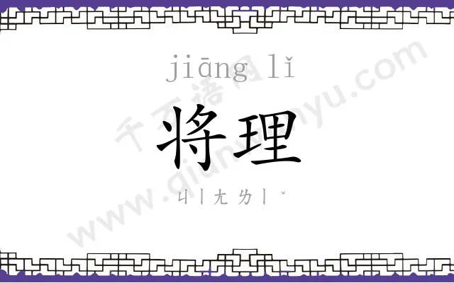 将理