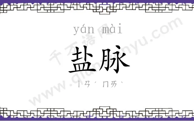 盐脉