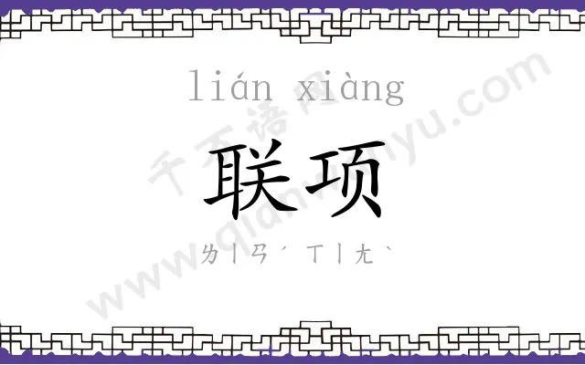 联项