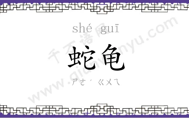 蛇龟
