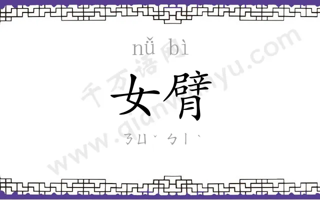 女臂