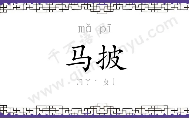 马披
