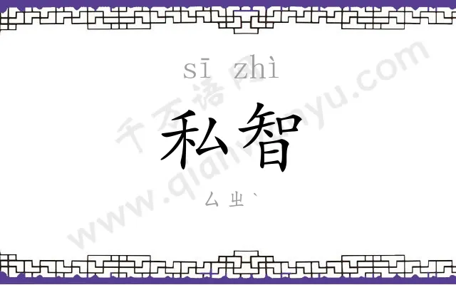 私智