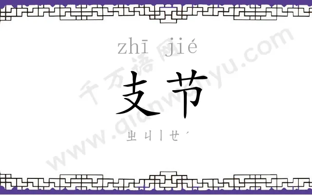 支节