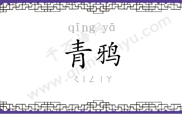 青鸦