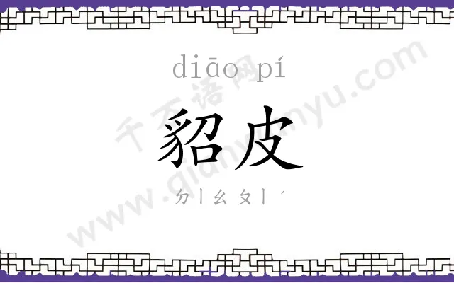 貂皮