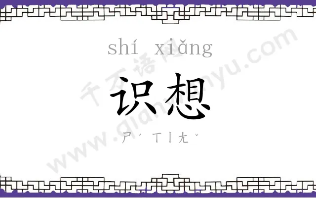 识想