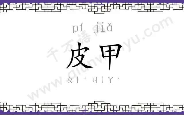 皮甲