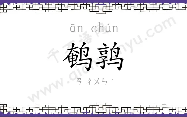 鹌鹑