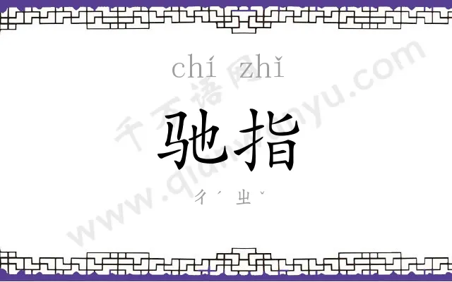 驰指
