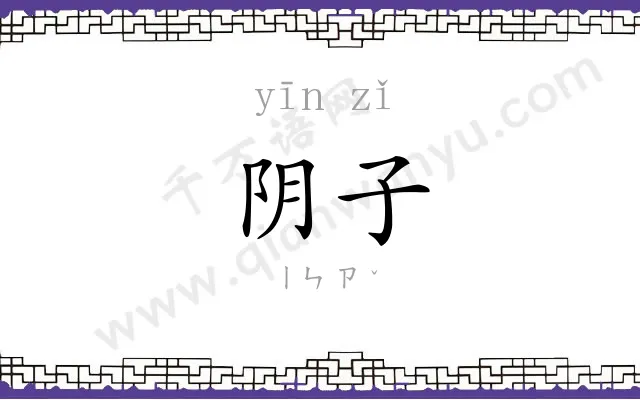 阴子