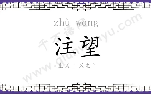 注望