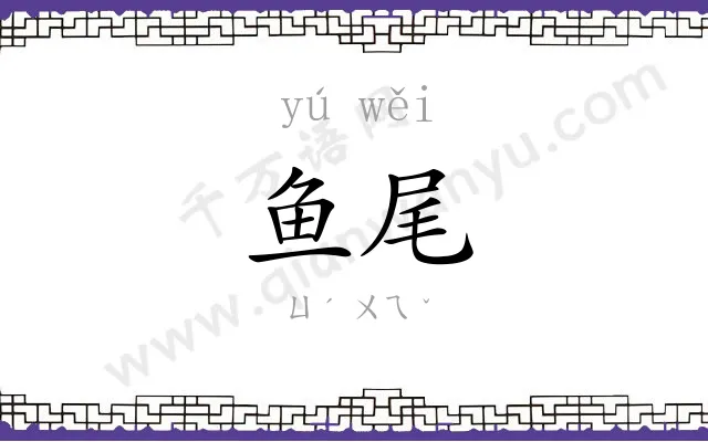 鱼尾