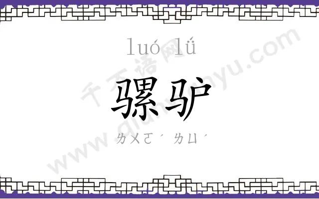 骡驴