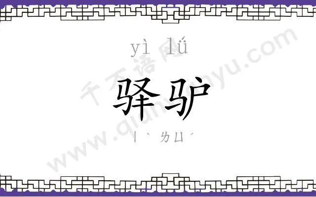 驿驴