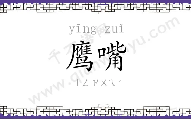 鹰嘴