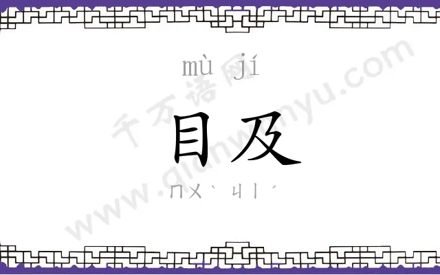 目及