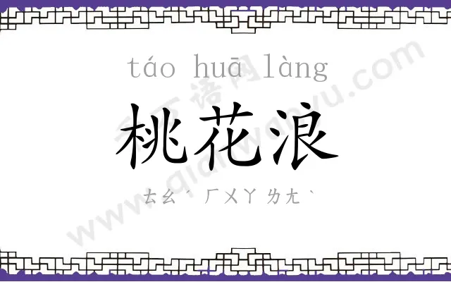 桃花浪