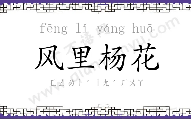 风里杨花