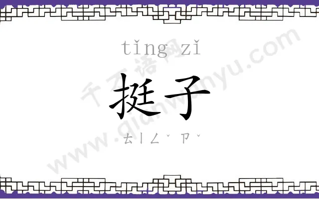 挺子
