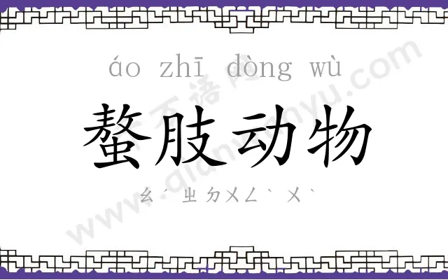 螯肢动物