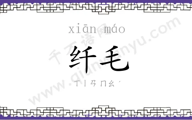 纤毛
