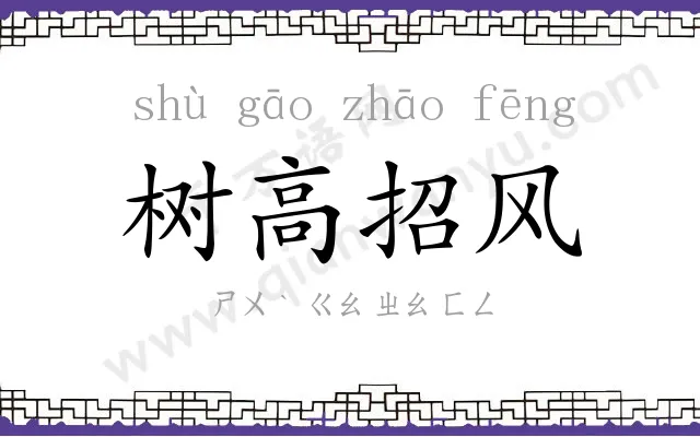 树高招风