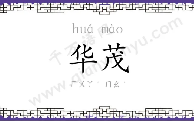 华茂