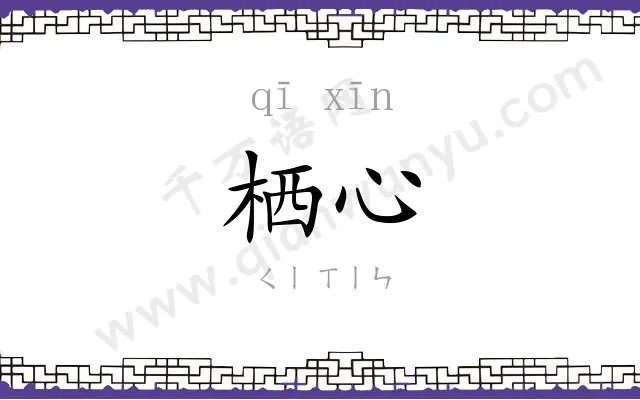 栖心