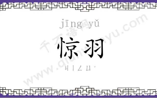 惊羽