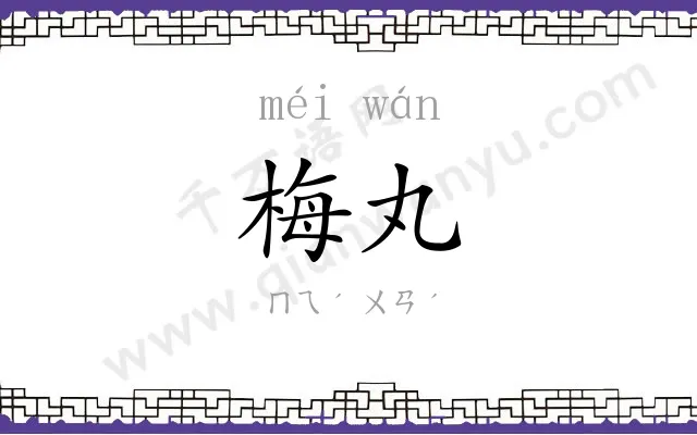 梅丸