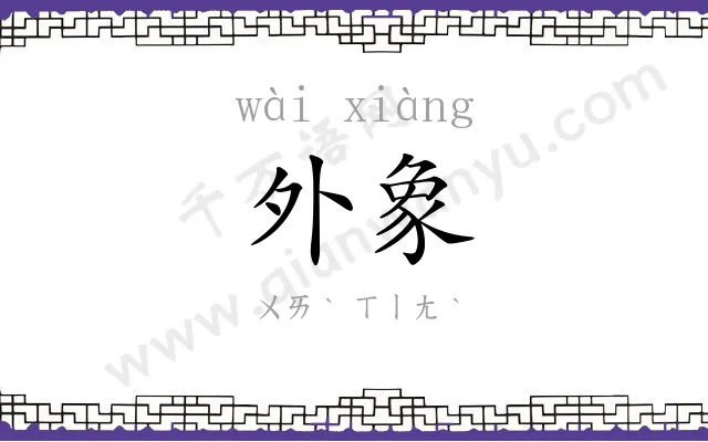 外象