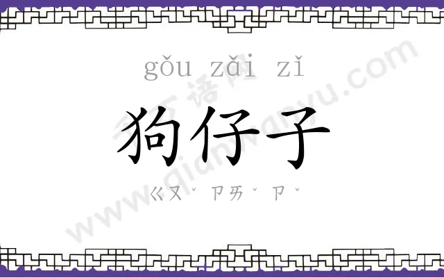 狗仔子