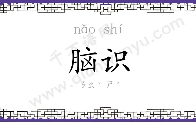 脑识
