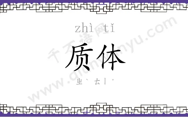 质体