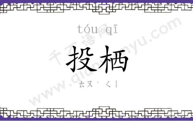 投栖