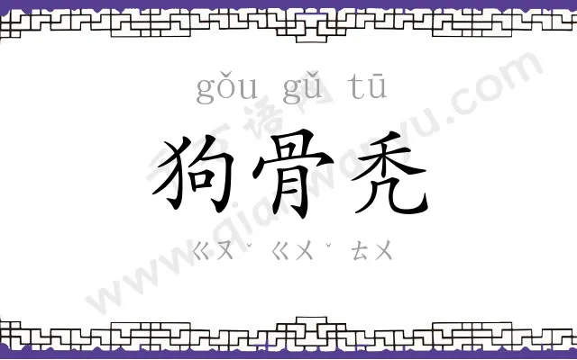 狗骨秃
