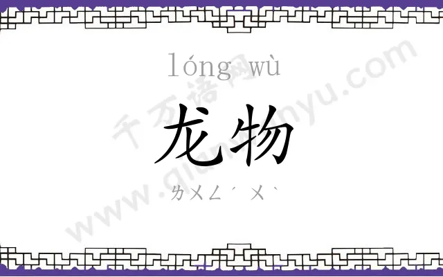 龙物