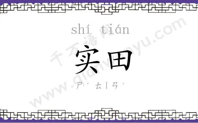 实田