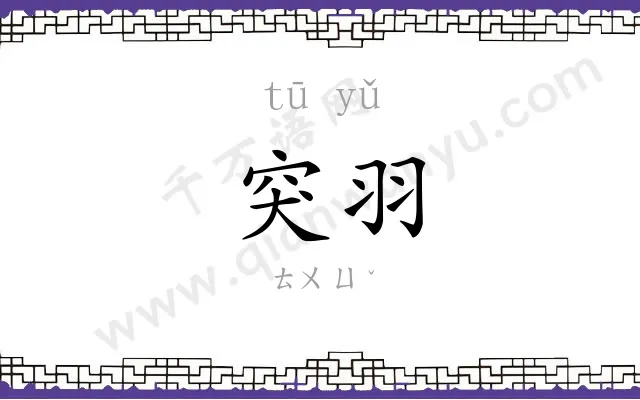 突羽