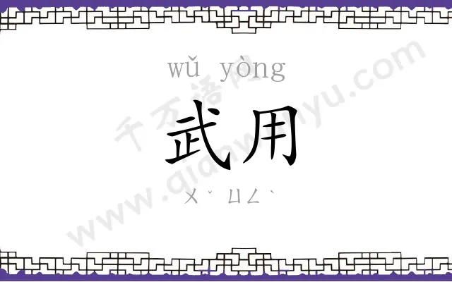 武用